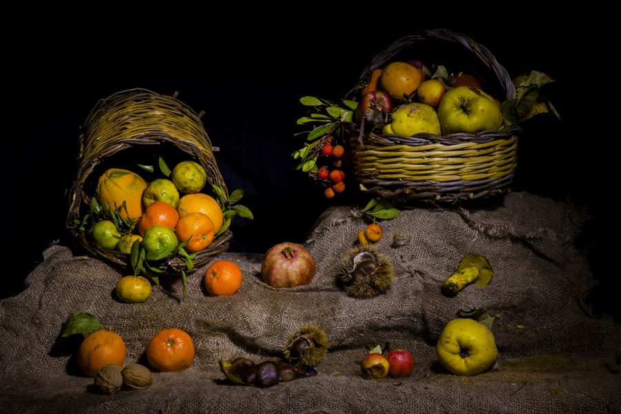 Spirito Fernando - Cesti e frutta autunnali.JPG